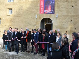 Inauguration du château de Saumane