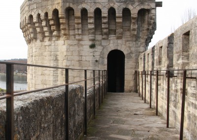 Garde-corps acier minimaliste pour monument historique