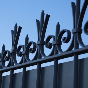 Pics grille fer forgé