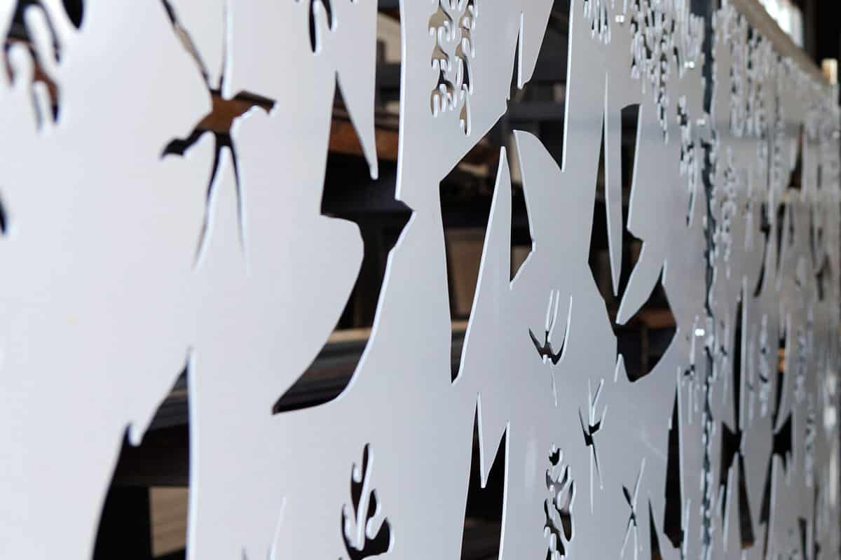 Brise-vue à motifs d’après Matisse